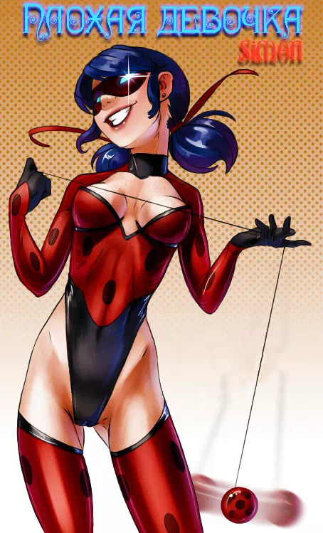 Юри порно манхва Miraculous Ladybug – Маринетт знает, что нужно плохим девочкам